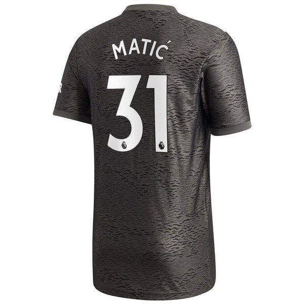 Maglia Manchester United NO.31 Matic Away 20/21 Nero